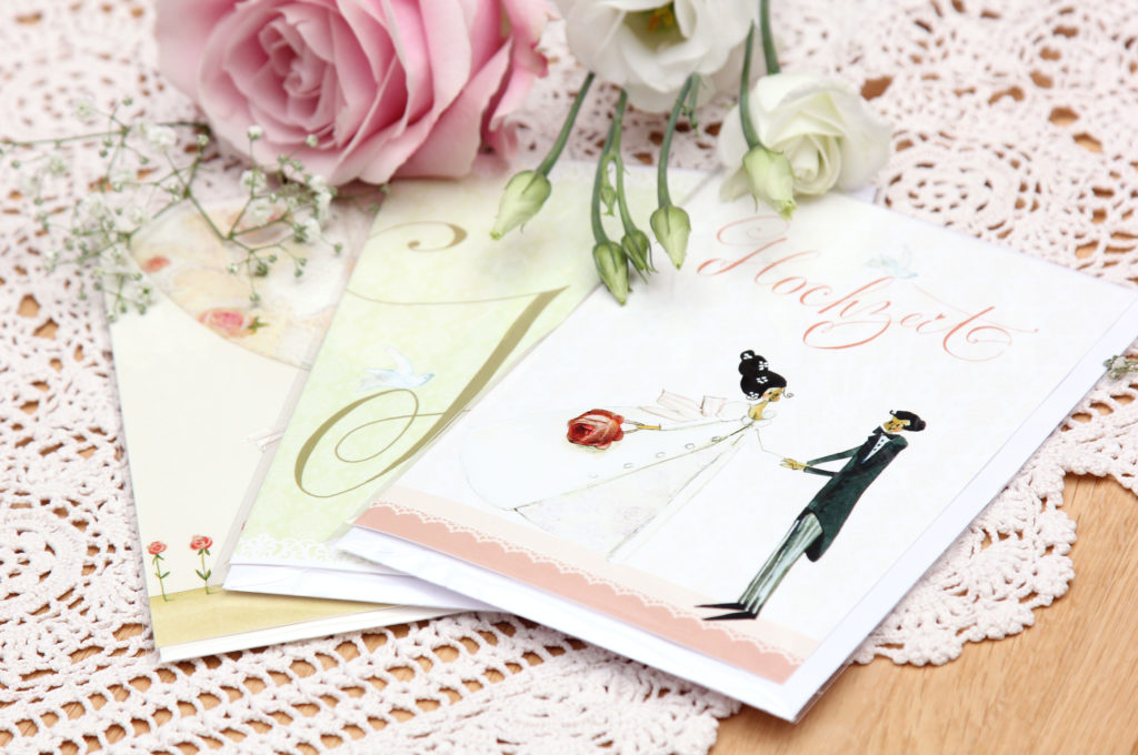 Hochzeitskarten aus dem Grätz Verlag