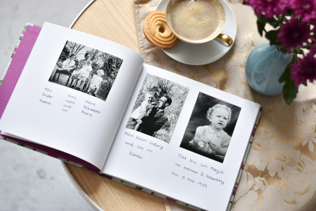 Fotoernnerungen im Erinnerungsalbum für Demenzkranke als Hilfestellung aus dem Grätz Verlag