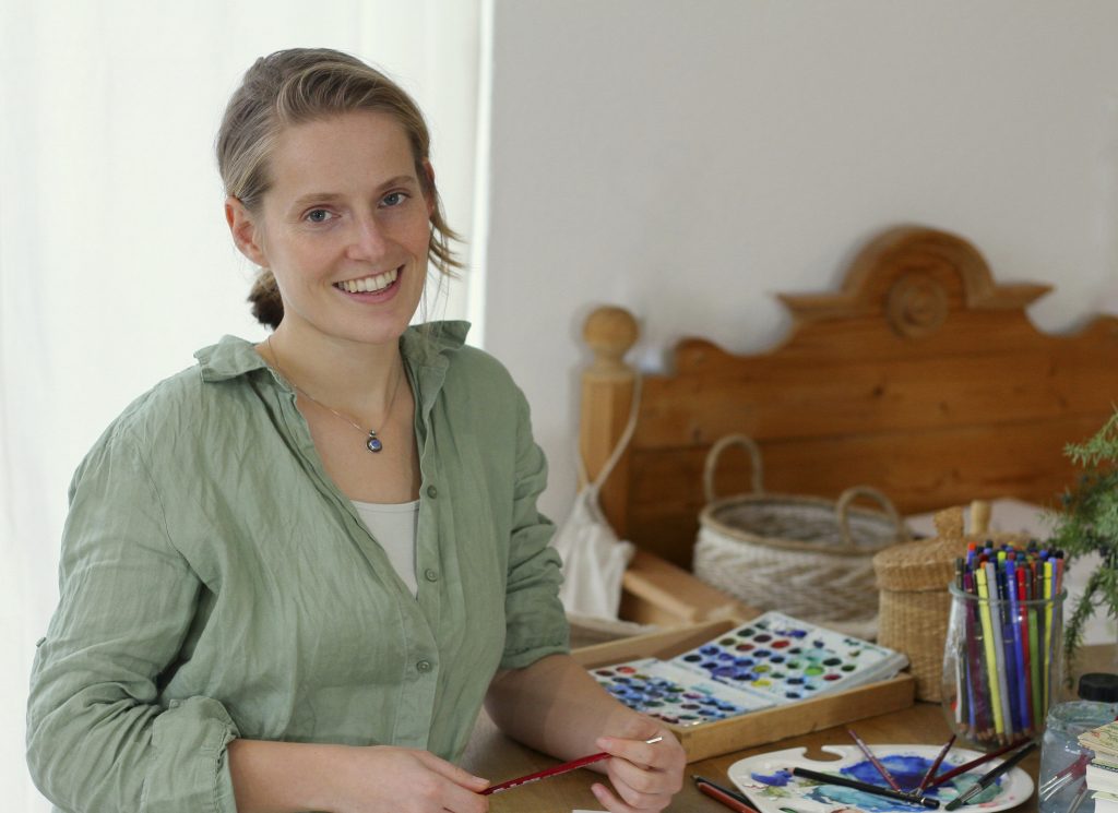 Illustratorin im Grätz Verlag Sophia Drescher