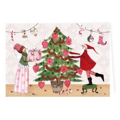 Doppelkarte Weihnachtsbaum