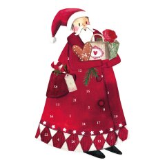 Maxi Adventskalender "Weihnachtsmann"