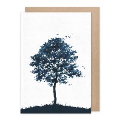 Trauerkarte Baum