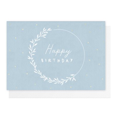 Geburtstagskarte Happy Birthday