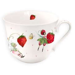 Tasse Erdbeeren