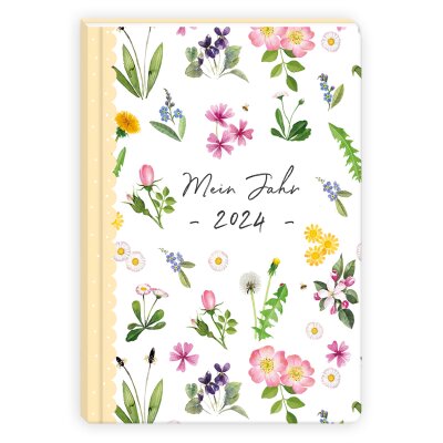 Taschenkalender Wiesenblumen 2024