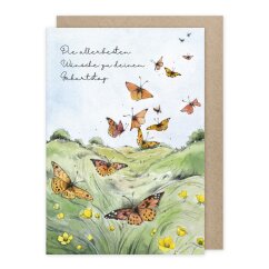 Doppelkarte Schmetterling
