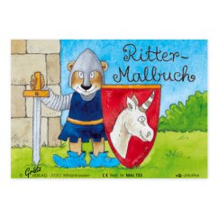 Mini-Malbuch mit Rittern