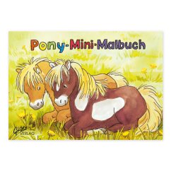 Mini-Malbuch mit Ponys