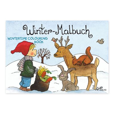 Mini-Malbuch Winter