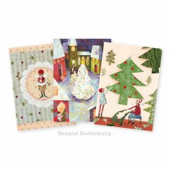 Weihnachts-Postkarten-Überraschungspaket