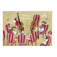 Weihnachtskarte Kleines Orchester
